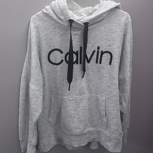 calvin hoodie size large